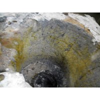 Alu melting furnace tiltable MORGAN, ± 600 kg, gas heated